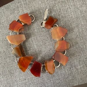 Faux stone bracelet